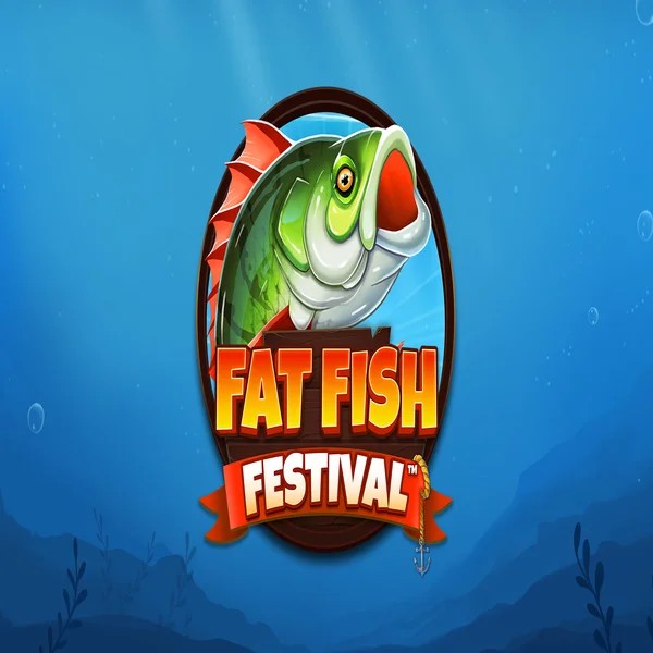 Slots logo of Fat Fish Festival from Wishbone Games at Magius Casino