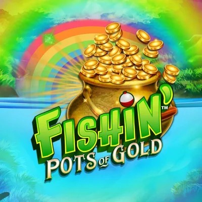 Slots logo of Fishin Pots Of Gold from Gameburger Studios at Magius Casino