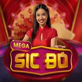 Mega Sic Bo slot logo by Pragmatic Play at Magius Casino